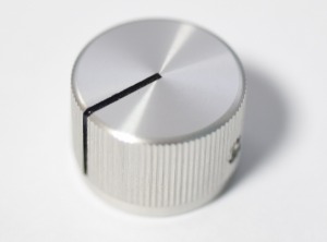 킬로 JD 시리즈 금속 볼륨 노브(지름 23.5mm, 광택)